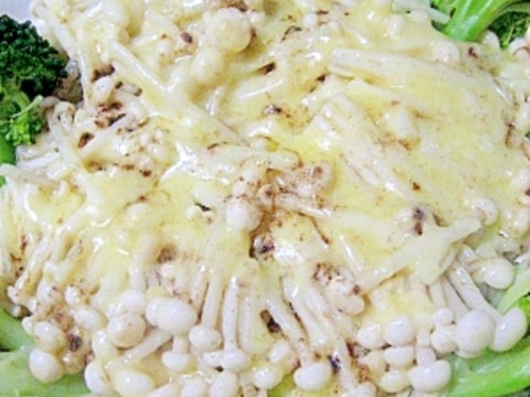 レンジで簡単❤えのきチーズ~